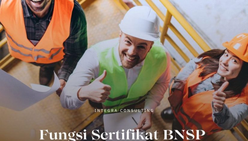 fungsi sertifikat bnsp