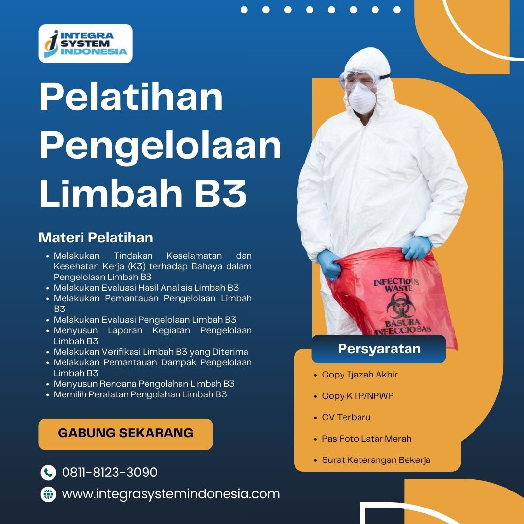 pelatihan pengelolaan limbah b3