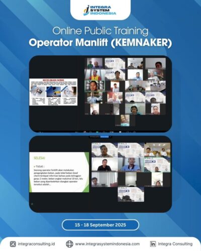 pelatihan operator manlift