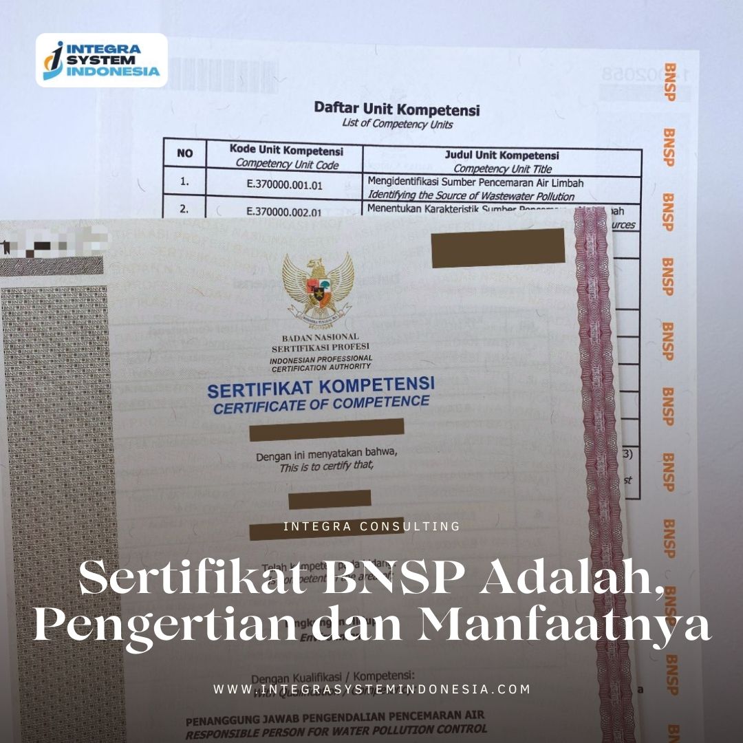 sertifikasi bnsp adalah