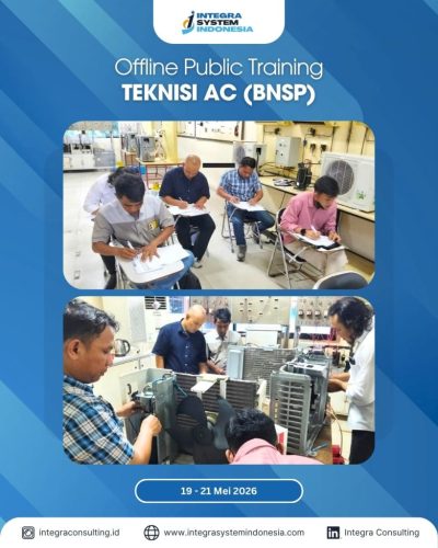 Pelatihan Teknisi AC BNSP, Mei 2026 Pelatihan Teknisi AC