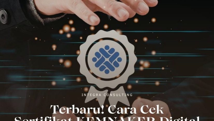 cara cek sertifikat kemnaker