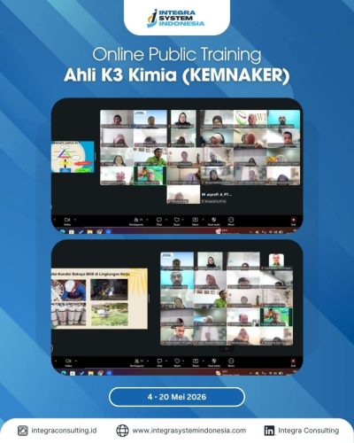 Training Ahli K3 Kimia KEMNAKER, Mei 2026 training ahli k3 kimia