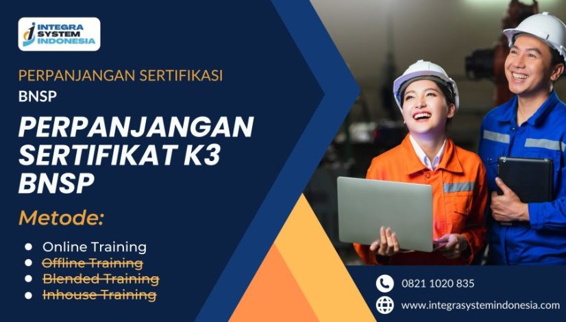 perpanjangan sertifikat bnsp